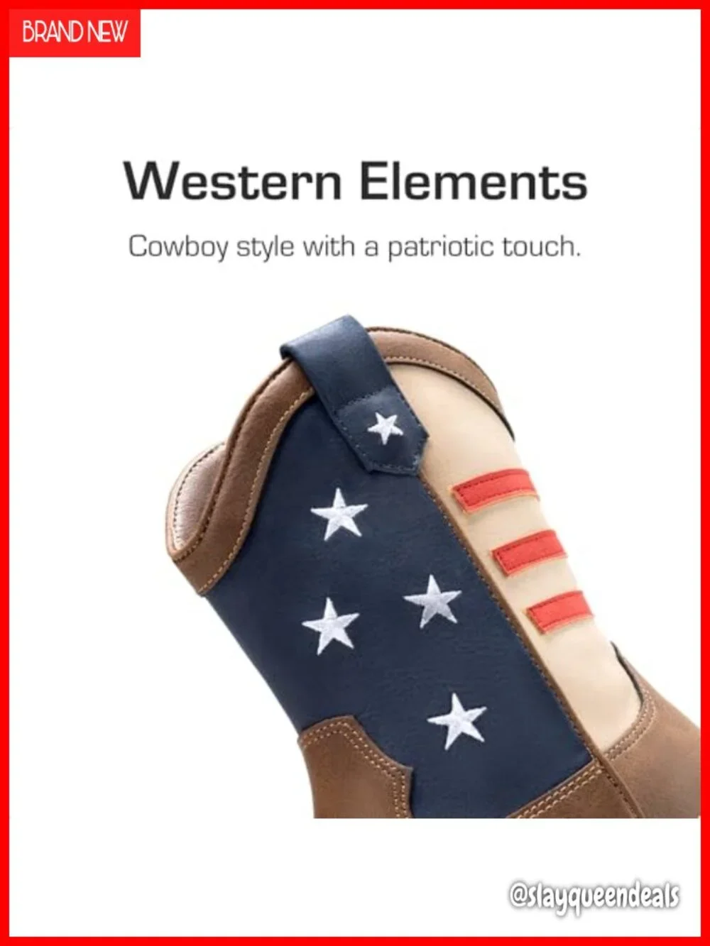 Boys Faux Leather Cowboy Boots Western Boots Zip Up Mid Calf Round Toe